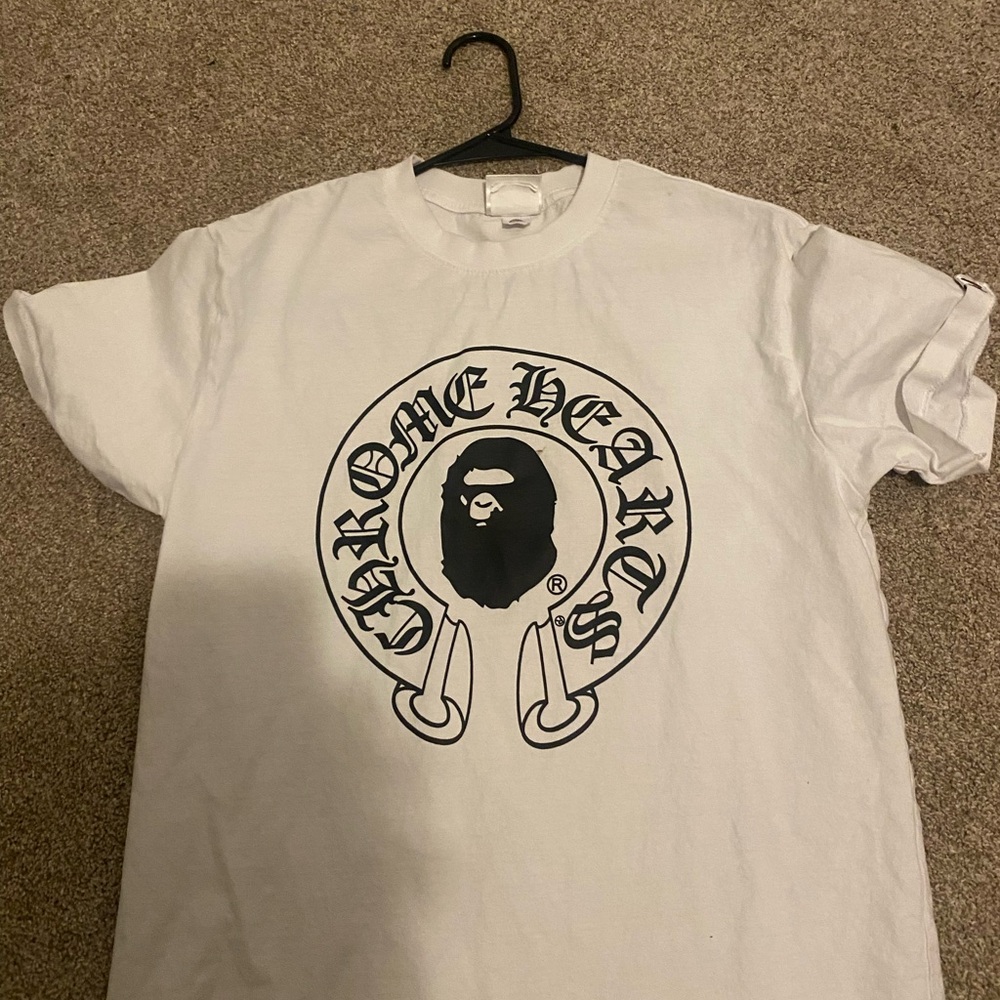 Chrome Hearts White Graphic T-Shirt
